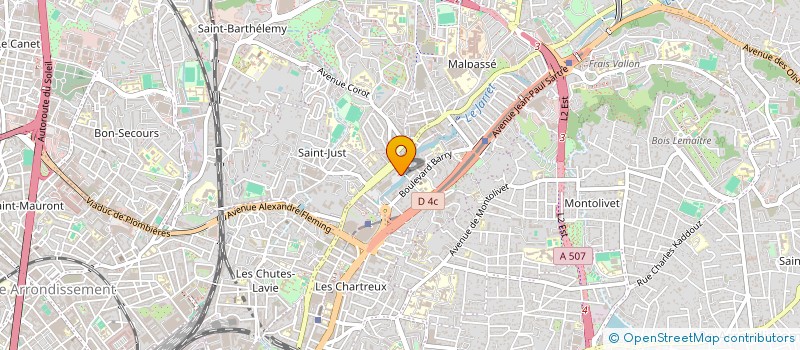 localisation de l'entreprise O'SWEET à MARSEILLE