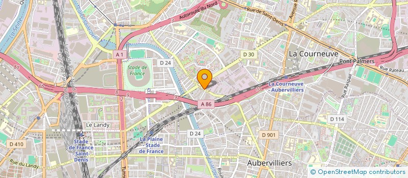 localisation de l'entreprise O.T.E.D. à SAINT-DENIS