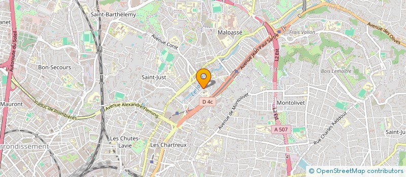 localisation de l'entreprise O T S T  ALLAUCH