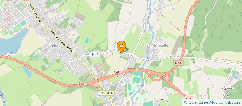 localisation de l'entreprise O TADAM'  BAZEILLES