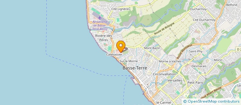 localisation de l'entreprise O TANDEM  BASSE-TERRE