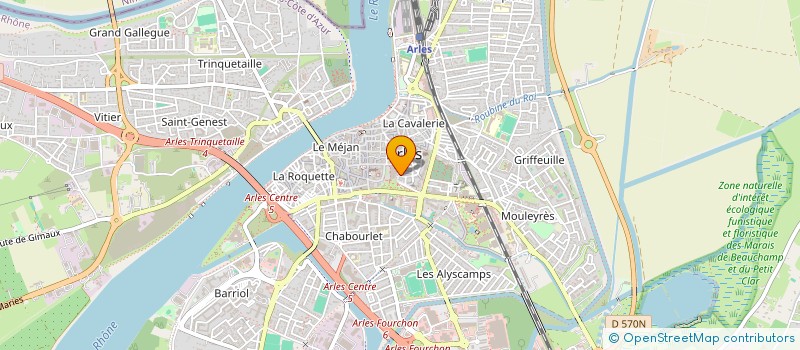 localisation de l'entreprise O TARTINES à ARLES