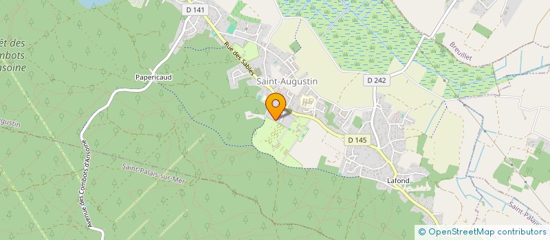 localisation de l'entreprise O'TAXI  SAINT-AUGUSTIN