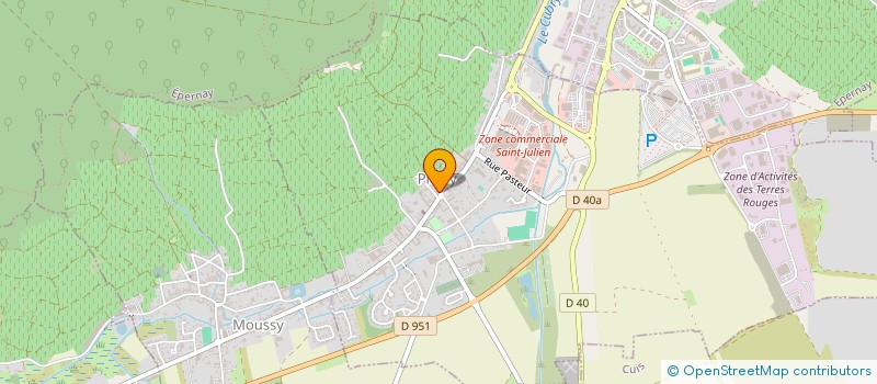 localisation de l'entreprise O'TEMPO  PIERRY