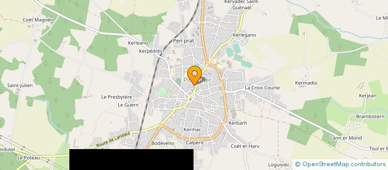 localisation de l'entreprise O'TEMPS D'UN FROMAGE à PLUVIGNER