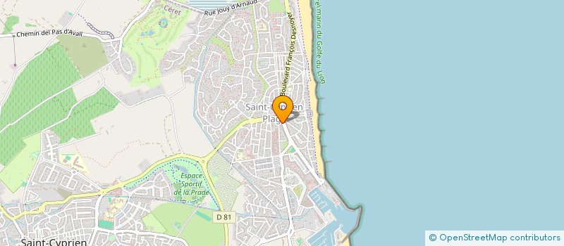 localisation de l'entreprise O'TEMPS SUSPENDU à SAINT-CYPRIEN