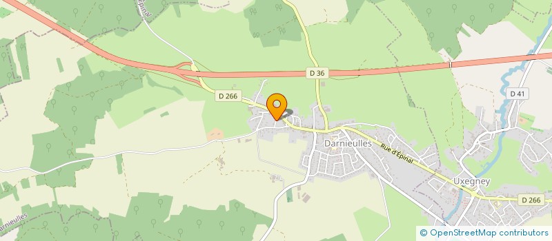 localisation de l'entreprise O'TERRE CREATIONS  DARNIEULLES