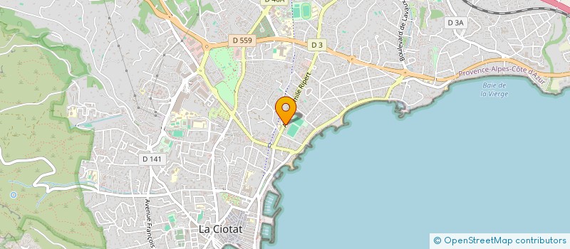 localisation de l'entreprise O'THENTIK  LA CIOTAT