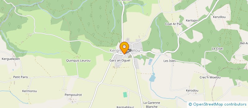 localisation de l'entreprise O TIC-TAC à KERGRIST-MOELOU