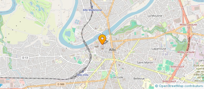 localisation de l'entreprise O TIR PRECIS à ALBI