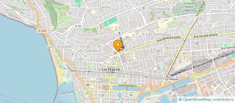 localisation de l'entreprise O. TO O. à LE HAVRE