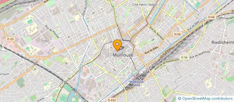 localisation de l'entreprise O TOP 1 à MULHOUSE