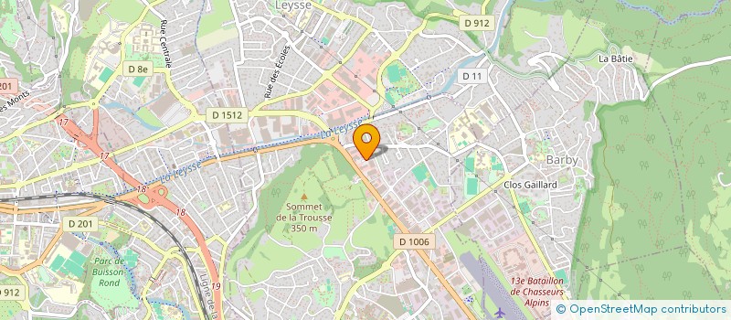 localisation de l'entreprise O'TOP EXPLOITATION  LA RAVOIRE