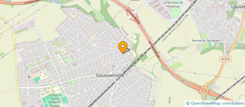 localisation de l'entreprise O'TOP RENOV  GOUSSAINVILLE