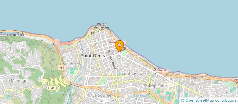 localisation de l'entreprise O TOUR DES ILES  SAINT-DENIS