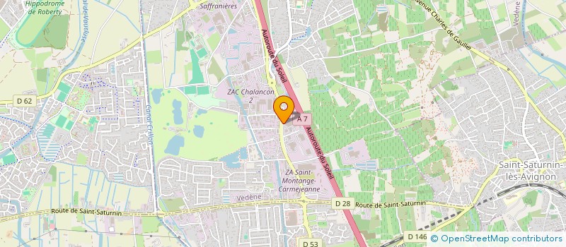 localisation de l'entreprise O.TRANS-BTL à PIOLENC