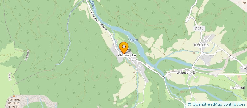 localisation de l'entreprise O'TREMINION  TREMINIS