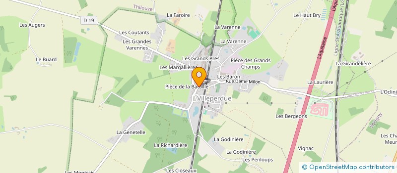 localisation de l'entreprise O'TROGLO  VILLEPERDUE