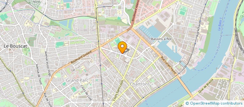 localisation de l'entreprise O TROUBADOUR  BORDEAUX