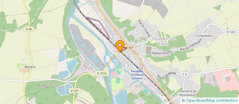 localisation de l'entreprise O.TT  SOUPPES-SUR-LOING