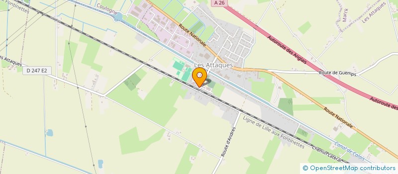 localisation de l'entreprise O'TYNICO  LES ATTAQUES