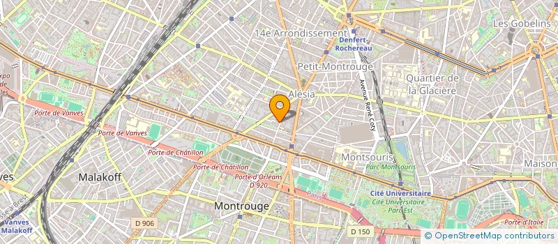 localisation de l'entreprise O.U.P.S.!  PARIS