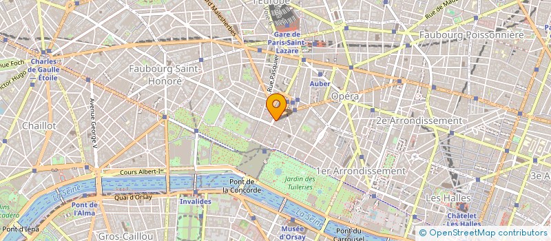 localisation de l'entreprise O.V.C.O.  PARIS