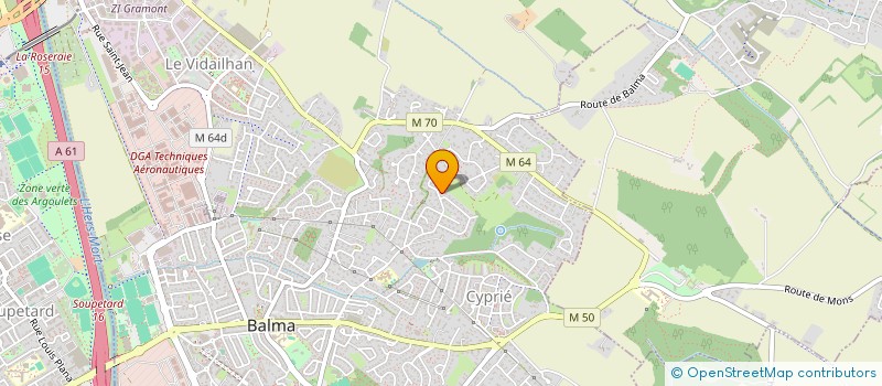 localisation de l'entreprise O&V CONSEILS  BALMA