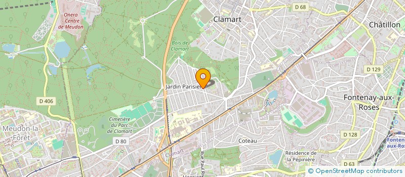 localisation de l'entreprise O'VALENTE  CLAMART