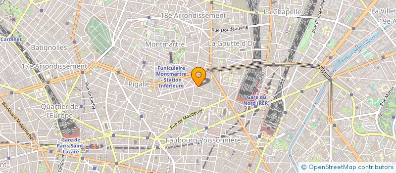 localisation de l'entreprise O'VEGET à PARIS