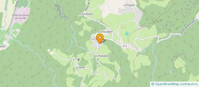 localisation de l'entreprise O VERCORS CONSEIL  MONTAUD