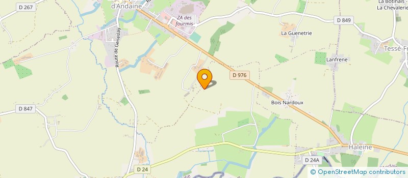 localisation de l'entreprise O VERGER D'ANDAINE à RIVES D'ANDAINE