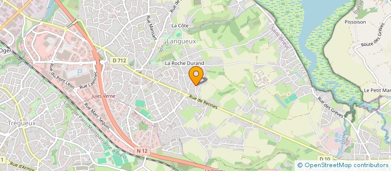 localisation de l'entreprise O'VIA  SAINT-JEAN-KERDANIEL