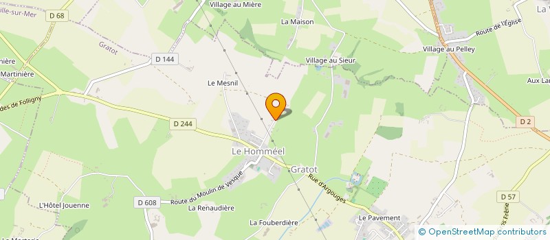 localisation de l'entreprise O VIN BIO à GRATOT