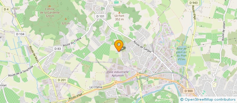 localisation de l'entreprise O VINS DU COIN  GARGAS