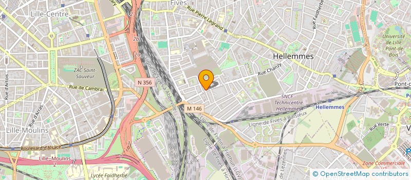 localisation de l'entreprise O'VOYAGES à LILLE
