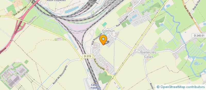 localisation de l'entreprise O.W.H  FRETHUN