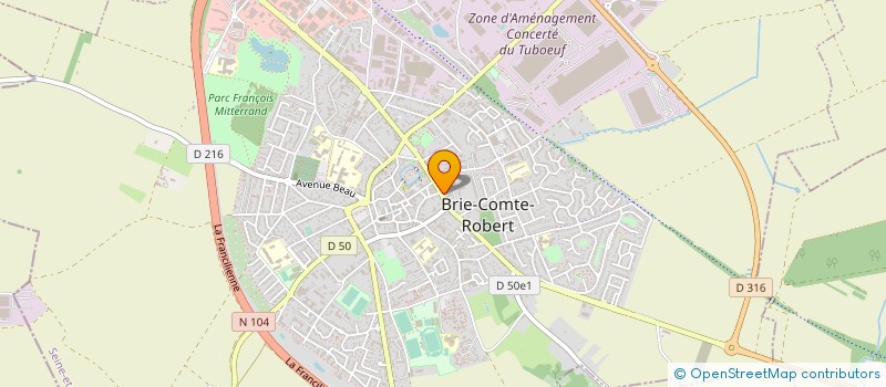localisation de l'entreprise O WANDA à BRIE-COMTE-ROBERT