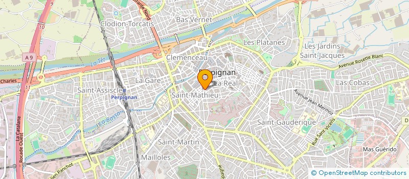 localisation de l'entreprise O WANGAS  PERPIGNAN