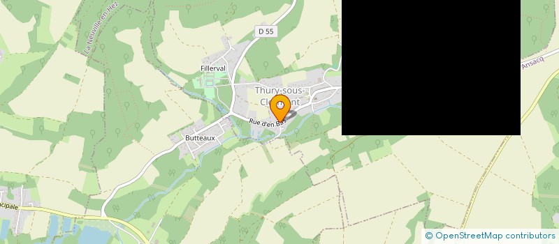 localisation de l'entreprise O WEST INDIES  THURY-SOUS-CLERMONT