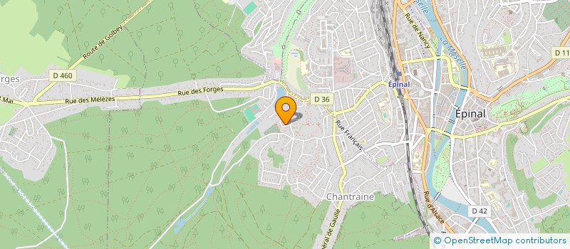 localisation de l'entreprise O-YALCIN à CHANTRAINE