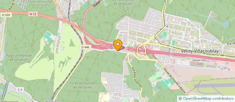 localisation de l'entreprise O.Z CONSTRUCTION à JOUY-EN-JOSAS