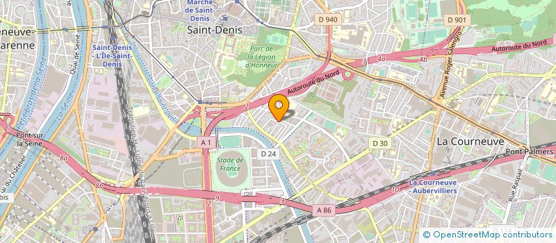 localisation de l'entreprise O.Z-TRANS à SAINT-DENIS