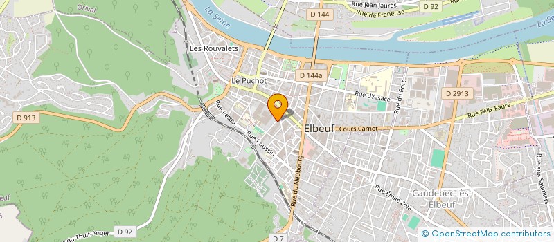 localisation de l'entreprise O ZAIO à ELBEUF