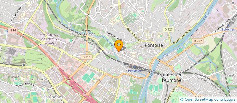 localisation de l'entreprise O'ZALMADI  PONTOISE