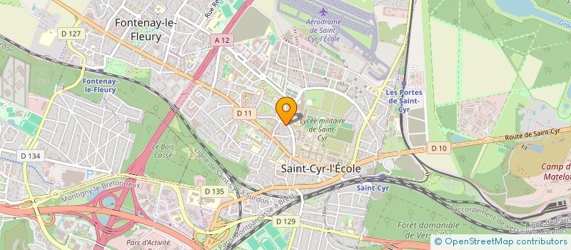 localisation de l'entreprise O'ZAP à SAINT-CYR-L'ECOLE