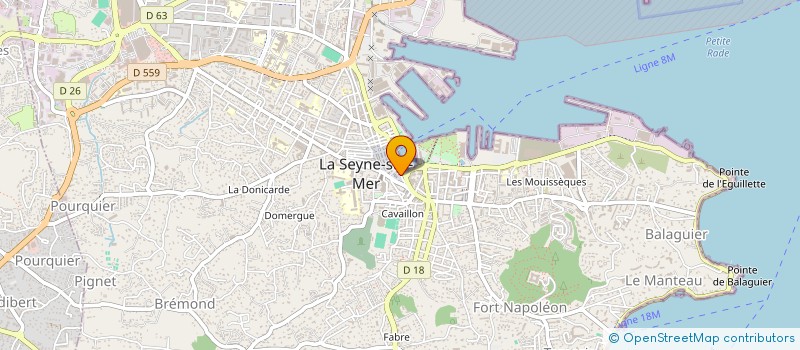 localisation de l'entreprise O ZEN à LA SEYNE-SUR-MER