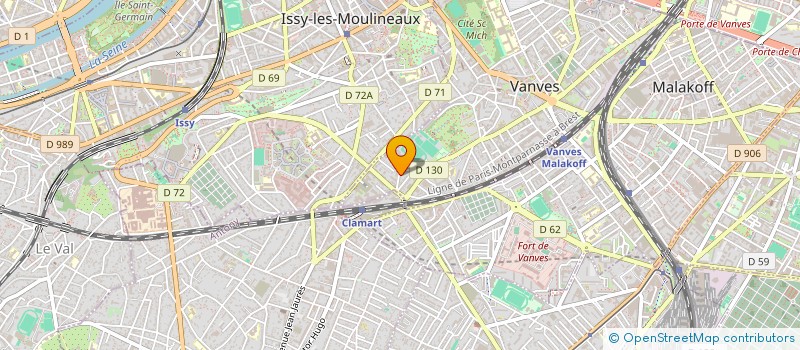 localisation de l'entreprise O10C  VANVES