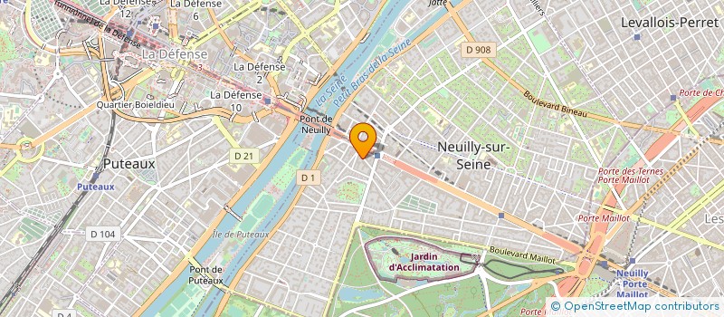 localisation de l'entreprise O10C GROUP  NEUILLY-SUR-SEINE
