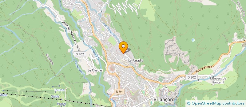 localisation de l'entreprise O2 à BRIANCON